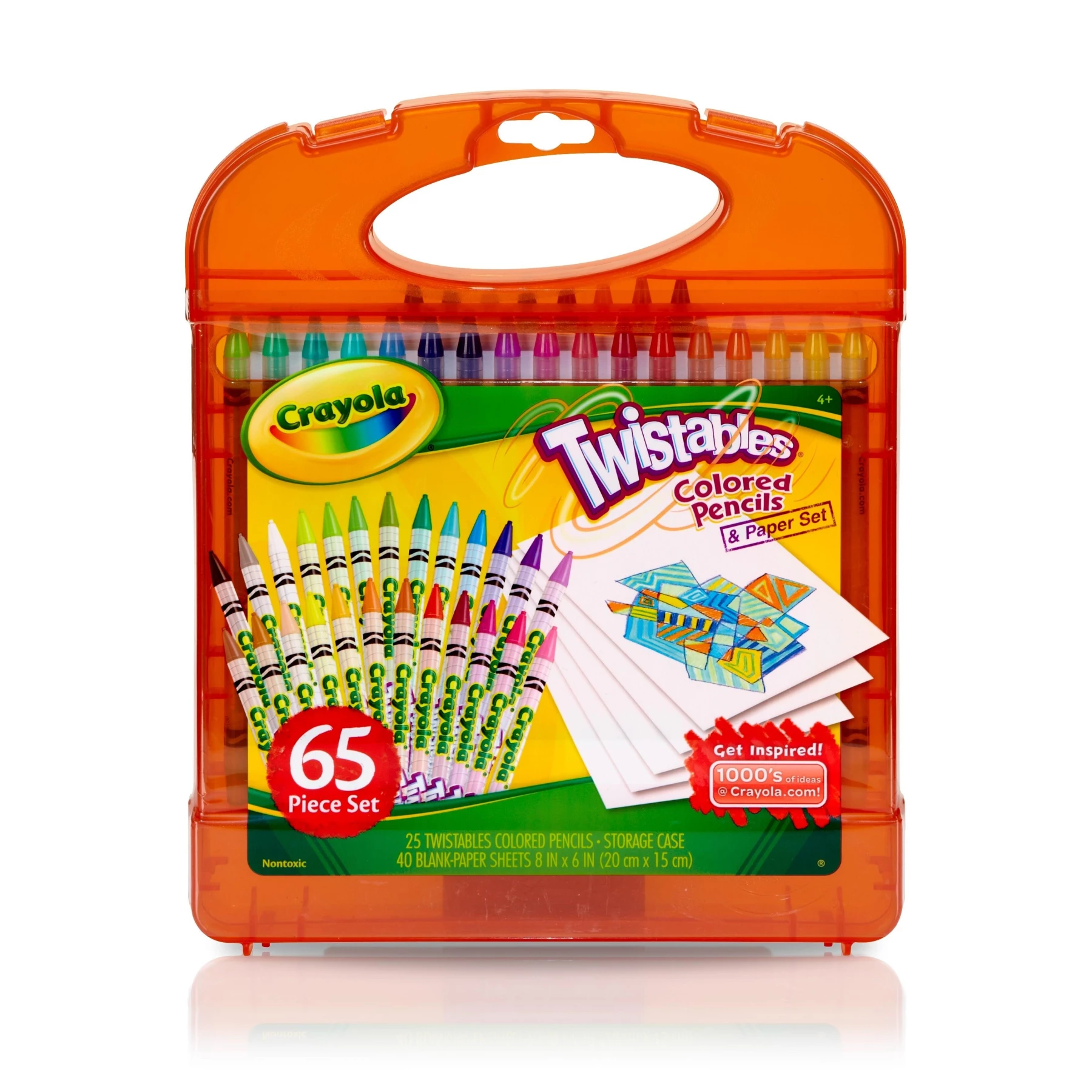 Crayola Pip-Squeaks Marker & Paper Set - 65-Piece Portable Art Kit