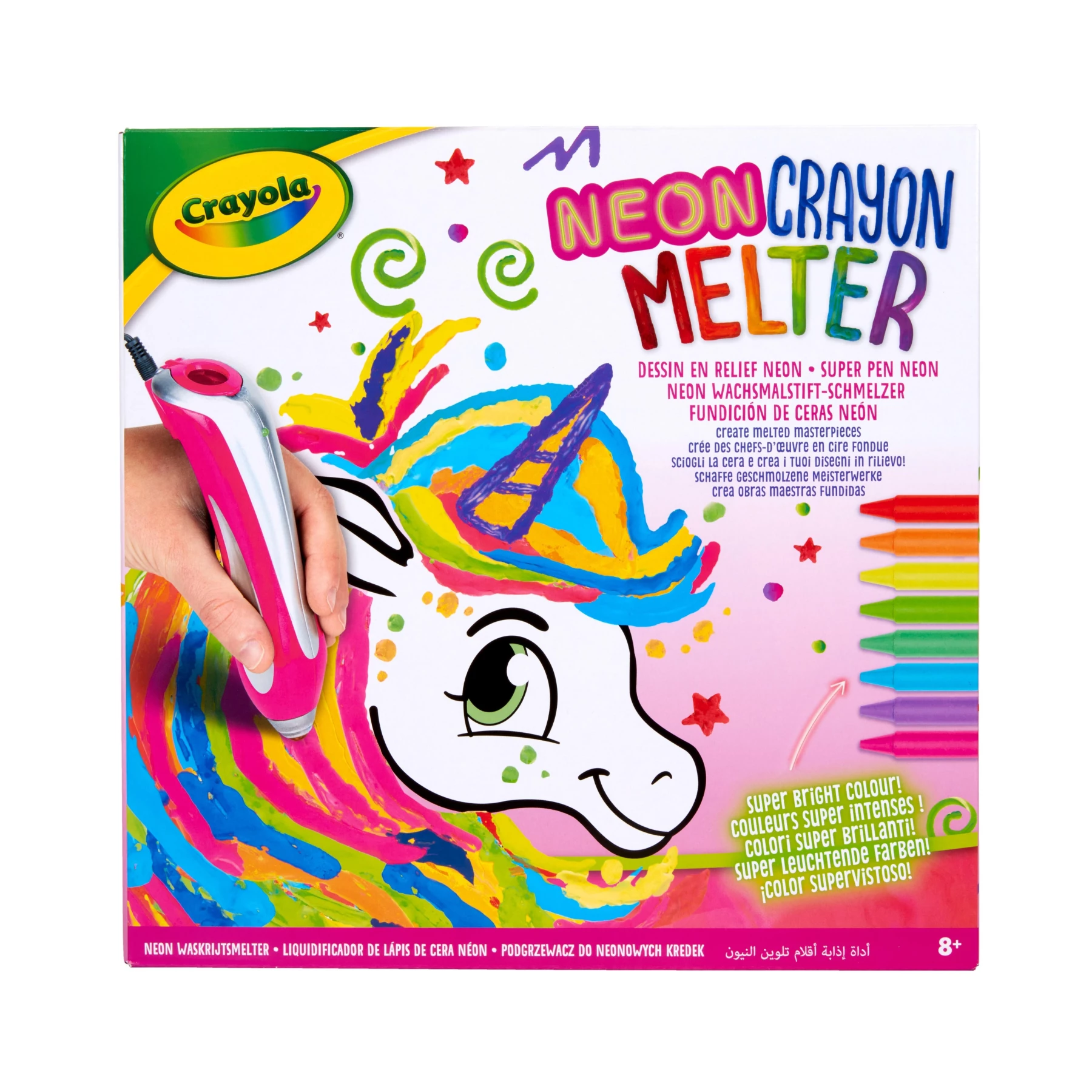 Crayola Crayon Melter - Create Art with Melted Crayons on Any Surface
