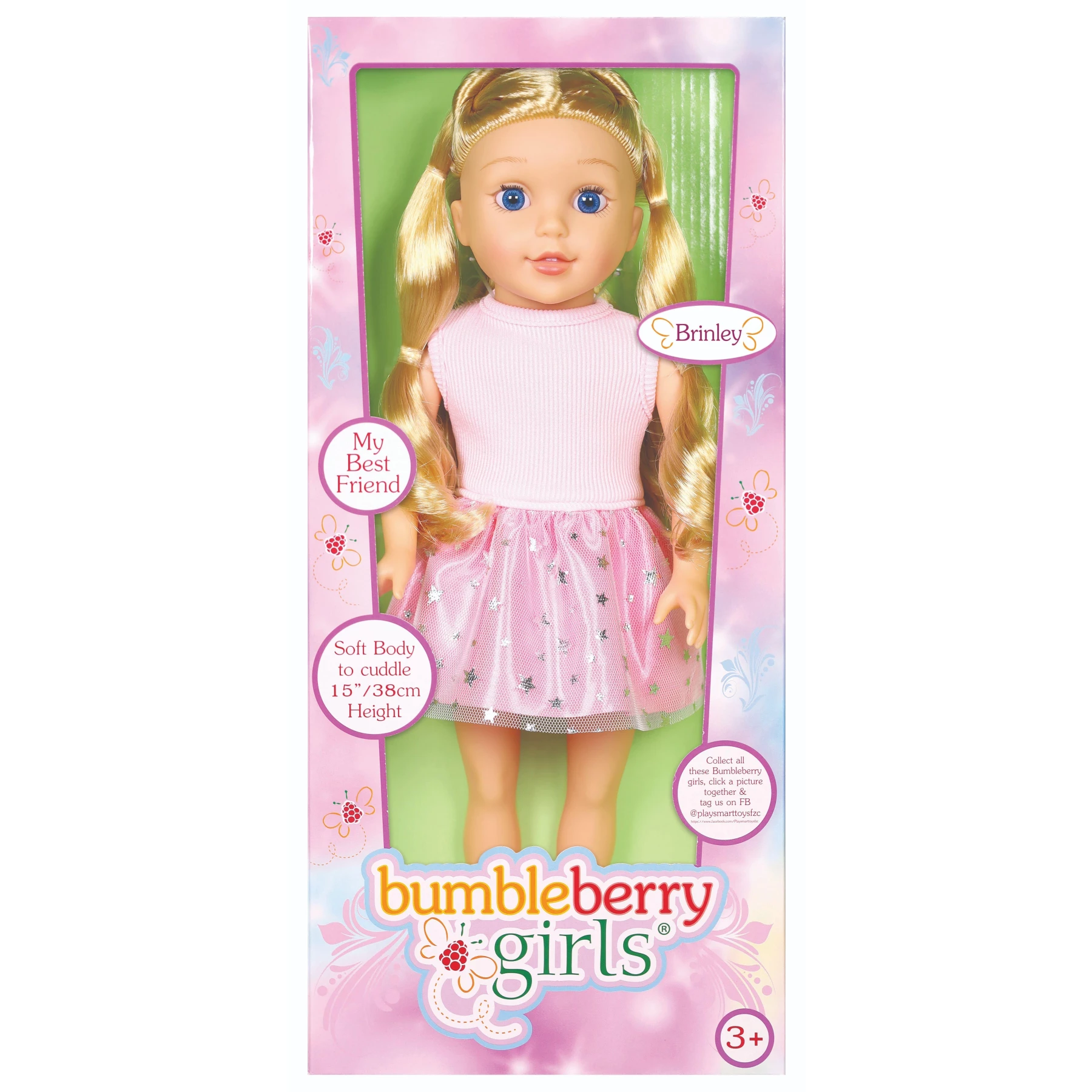 15" (38 CM) Articulated Caucasian Doll - Blonde Hair & Blue Fixed Eyes