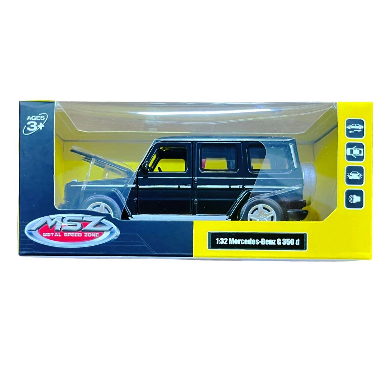 MSZ 1:32 Mercedes-Benz G350d Black - Luxury SUV Replica