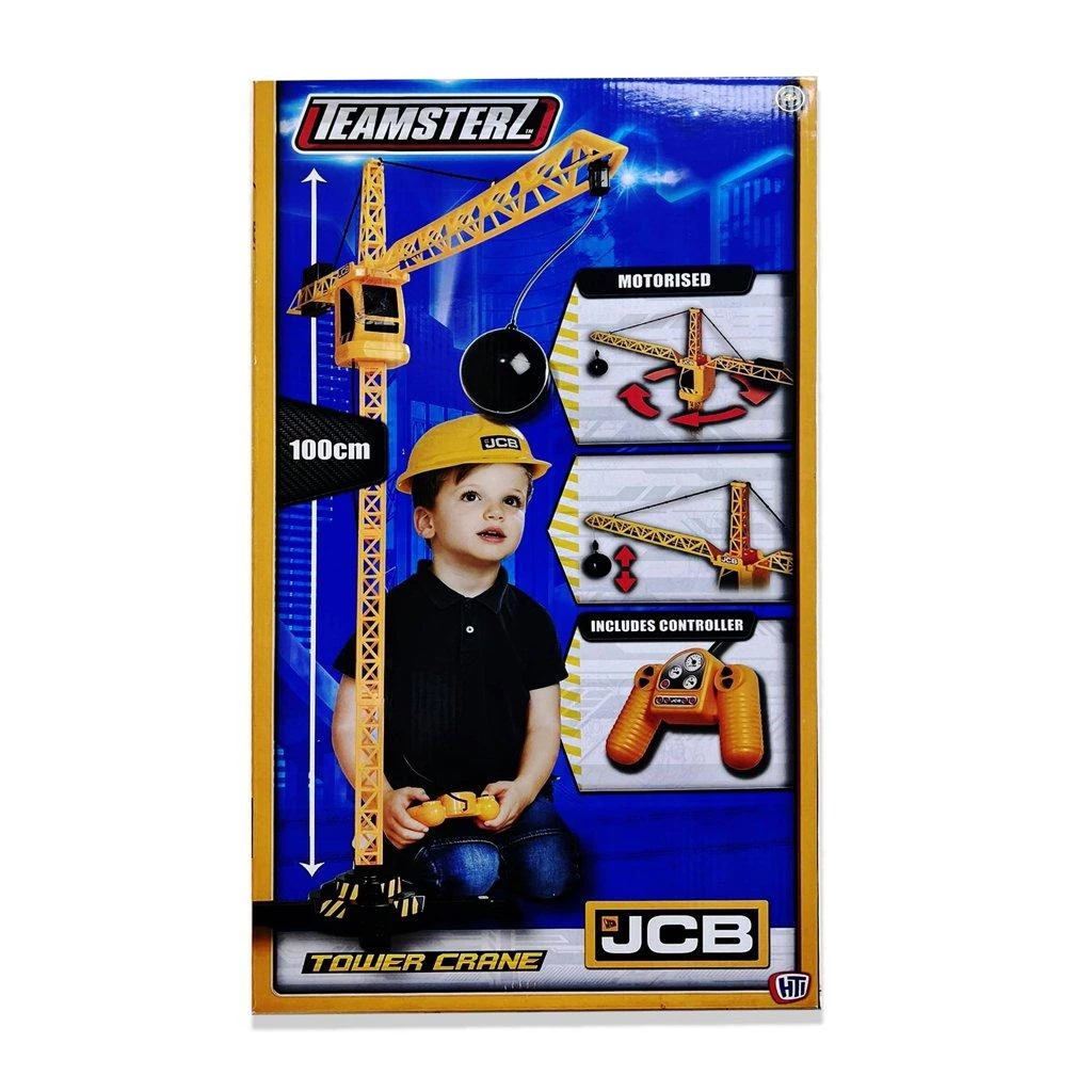 D-Power TZ Jcb Rc Tower Crane - Realistic Toy for Kids, Endless Fun & Educational Play