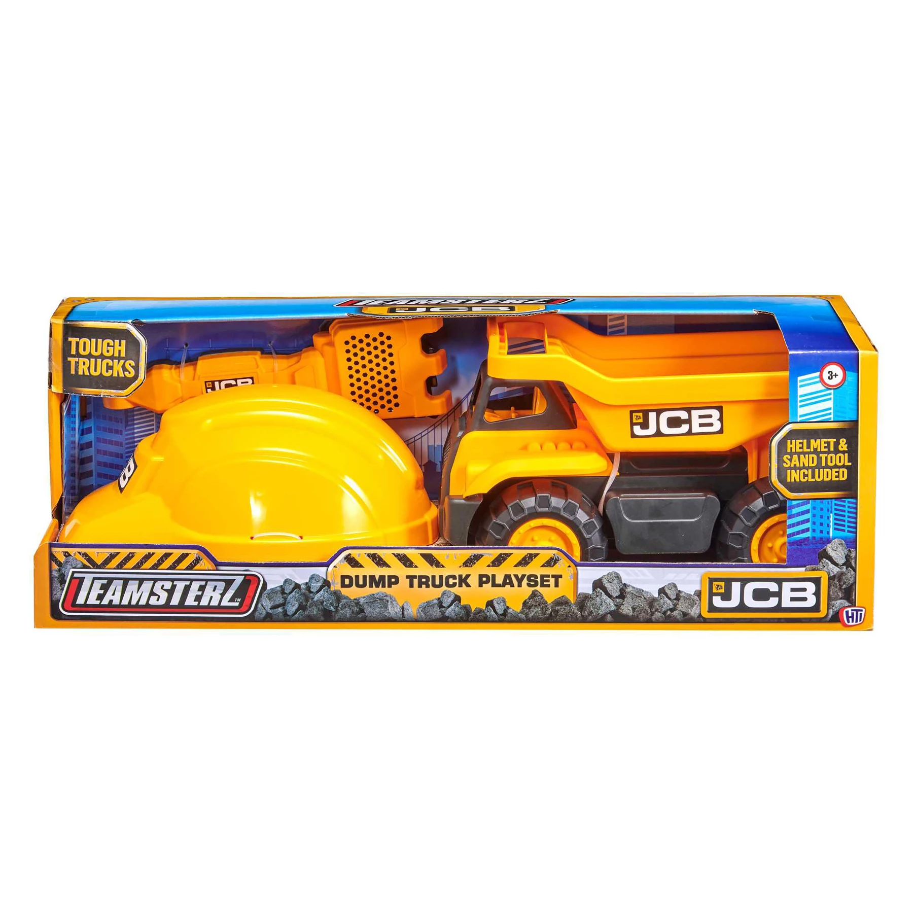 D-Power TZ Jcb 10" Dump Truck Playset - Ultimate Adventure for Kids, Learn & Play with Construction Vehicles