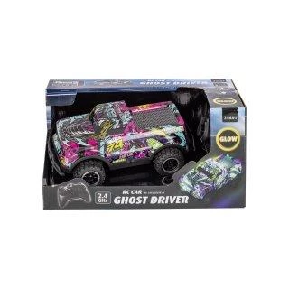 RC Ghost Driver Red Rechargeable - High-Speed Remote Control Car

