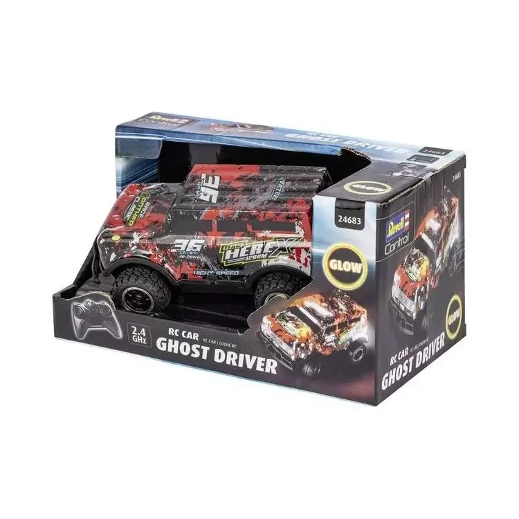 RC Ghost Driver Orange Rechargeable - High-Speed Remote Control Car
