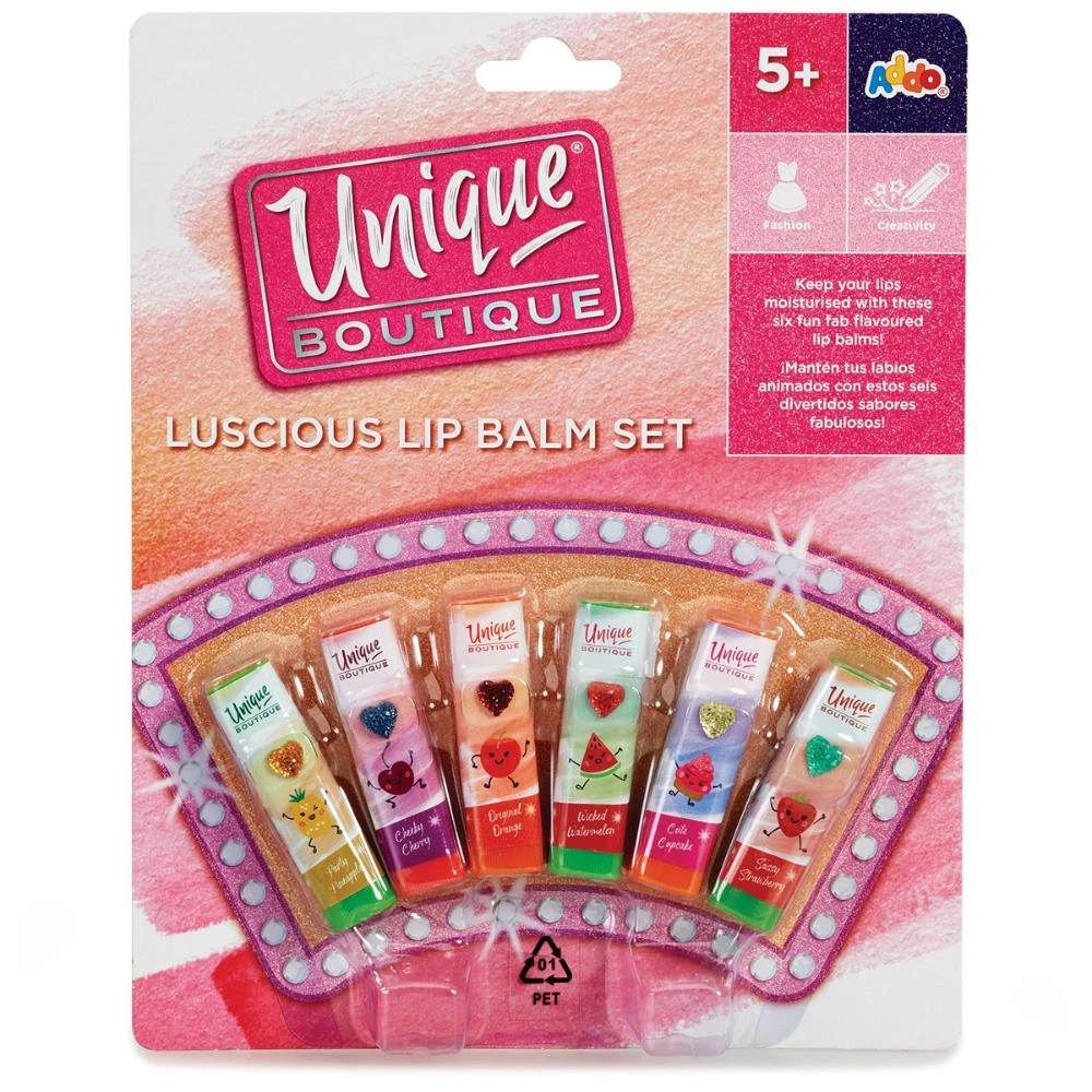 ADDO UNIQBOUTIQE LIP BALM SET