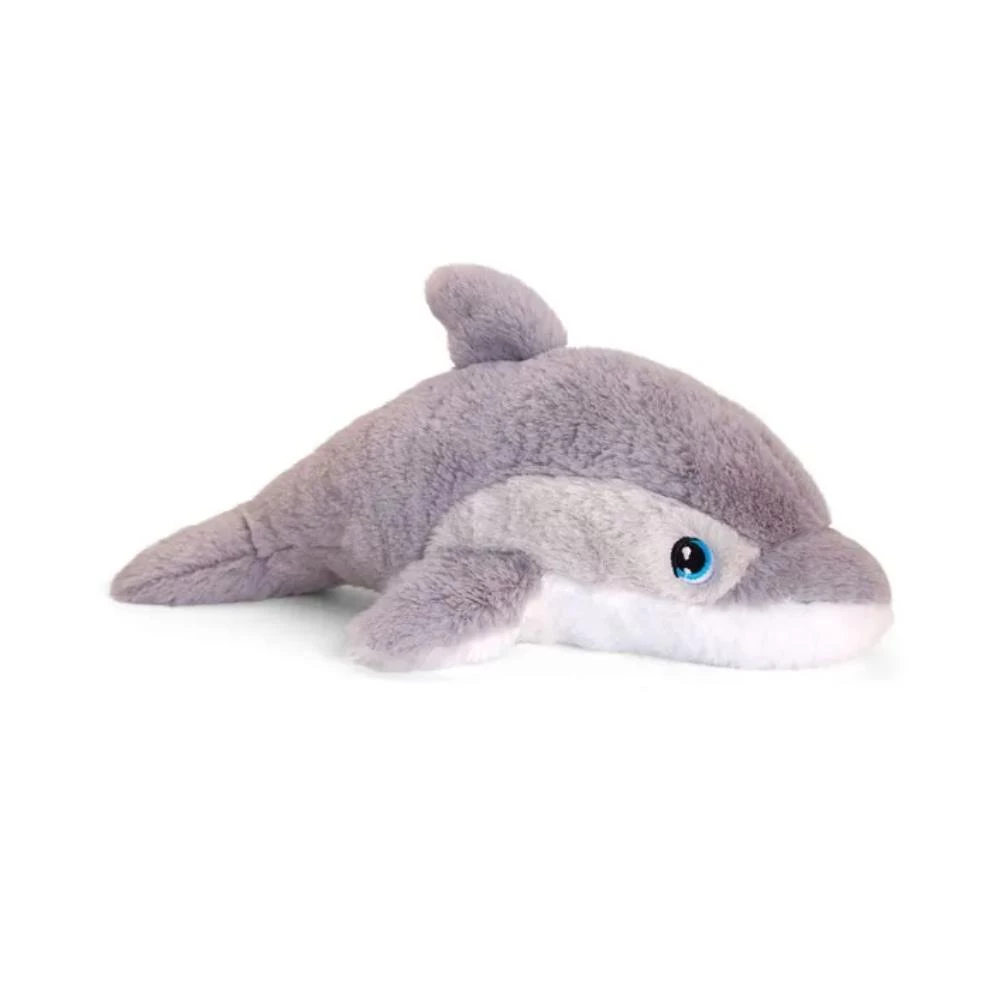 25cm Keeleco Dolphin - Eco-Friendly Soft Plush Toy for Kids