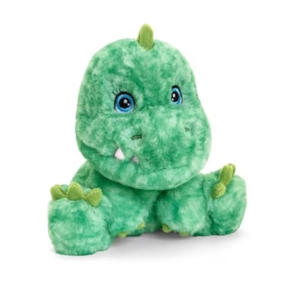 25cm Keeleco Adoptable World Dinosaur - Eco-Friendly Soft Plush Toy for Kids