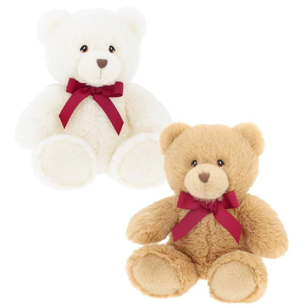 25cm Keeleco Harry Bear - 2 Assorted Eco-Friendly Soft Plush Toys for Kids