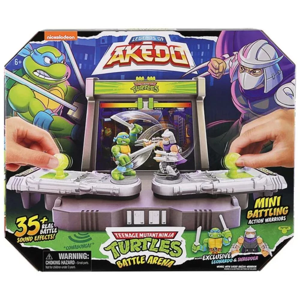 Akedo Teenage Mutant Ninja Turtles Series 1 - Battle Arena Playset