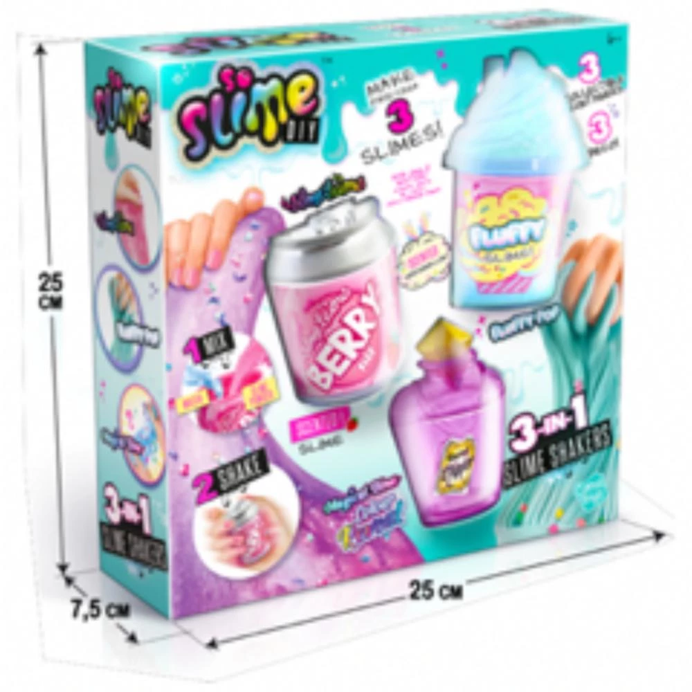 3 in 1 Slime Shakers - DIY Multi-Pack for Creative Slime Fun