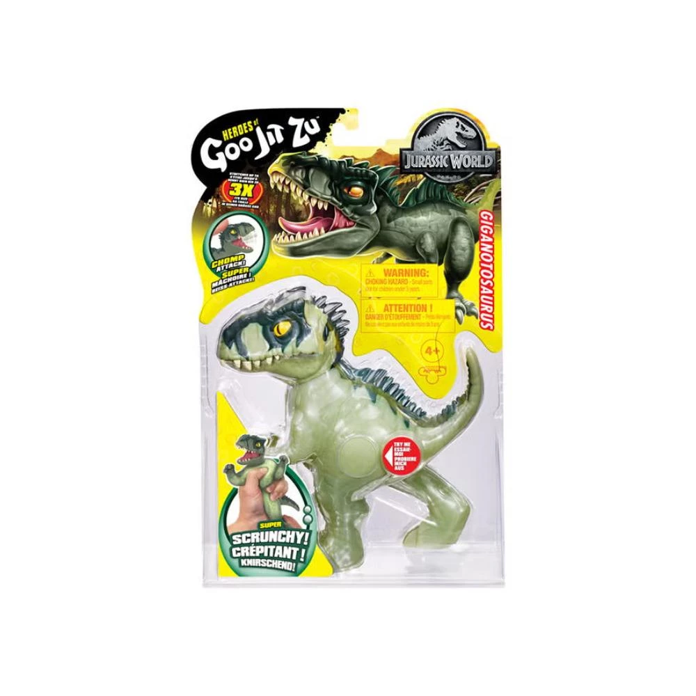 Goo Jit Zu JWD S2 W2 Hero Pack - Jurassic Stretchable Goo Figure