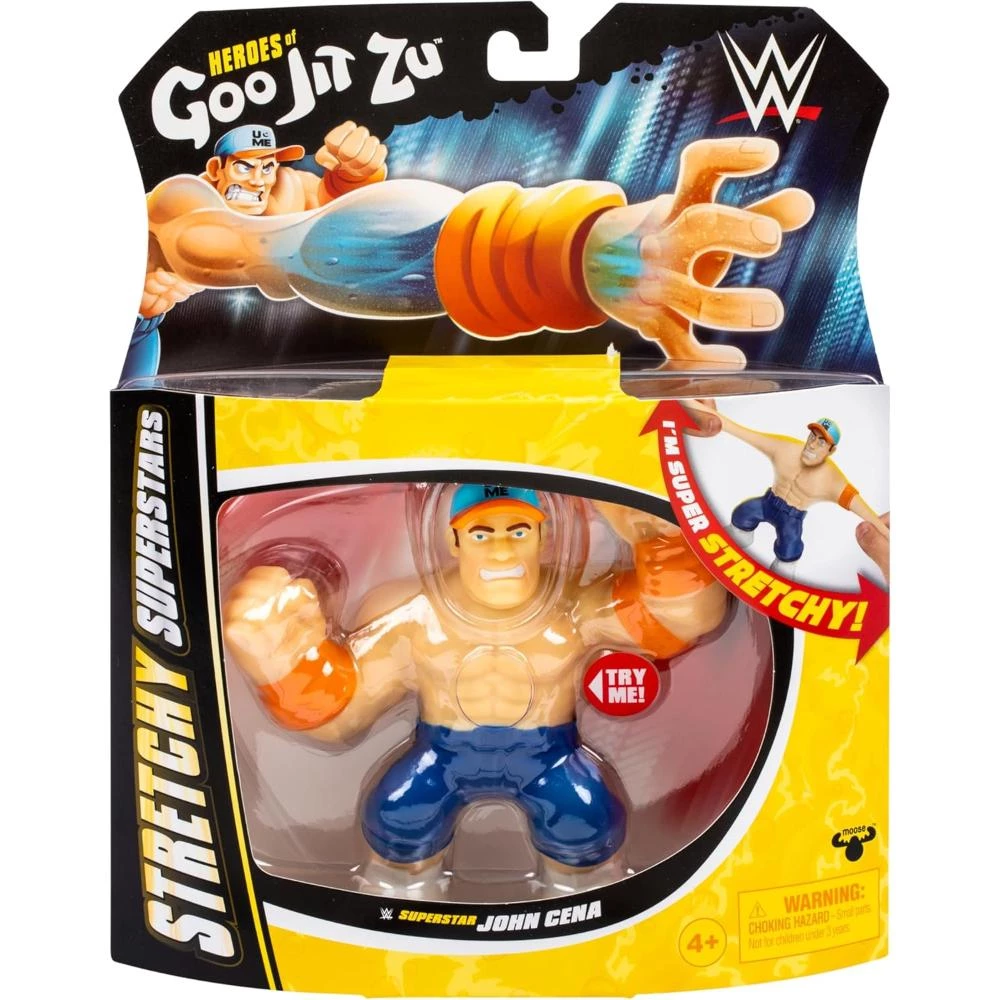 Heroes of Goo Jit Zu WWE W1 Hero Pack - John Cena Stretch Figure