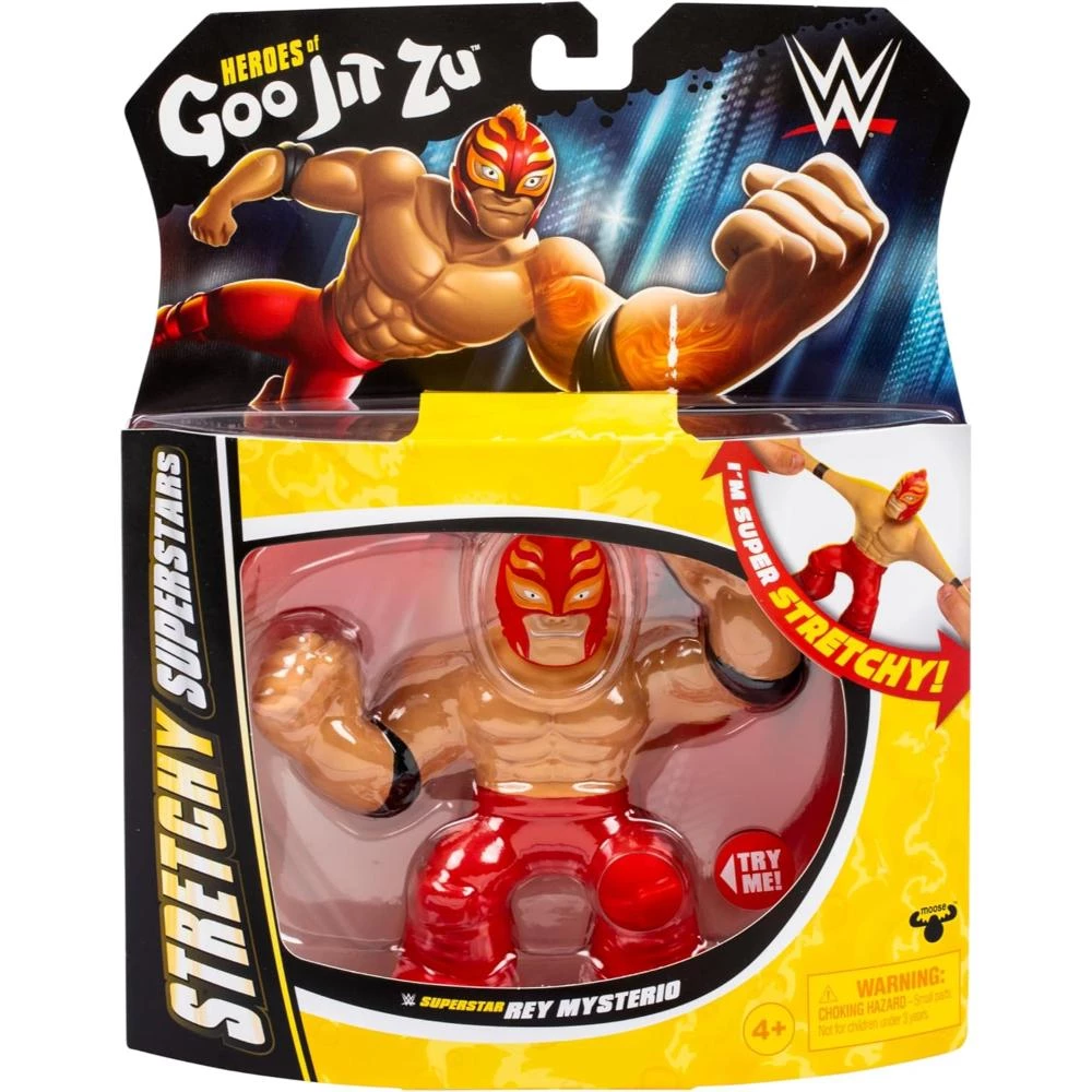 Heroes of Goo Jit Zu WWE W1 Hero Pack - Rey Mysterio Stretch Figure