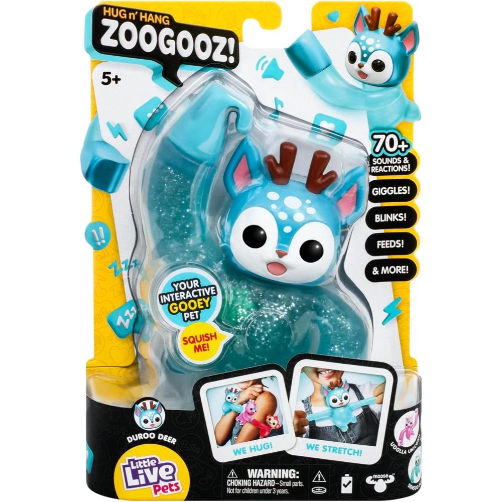 Little Live Pets Hug N' Hang Zoogooz W2 Single Pack - Deer Duroo