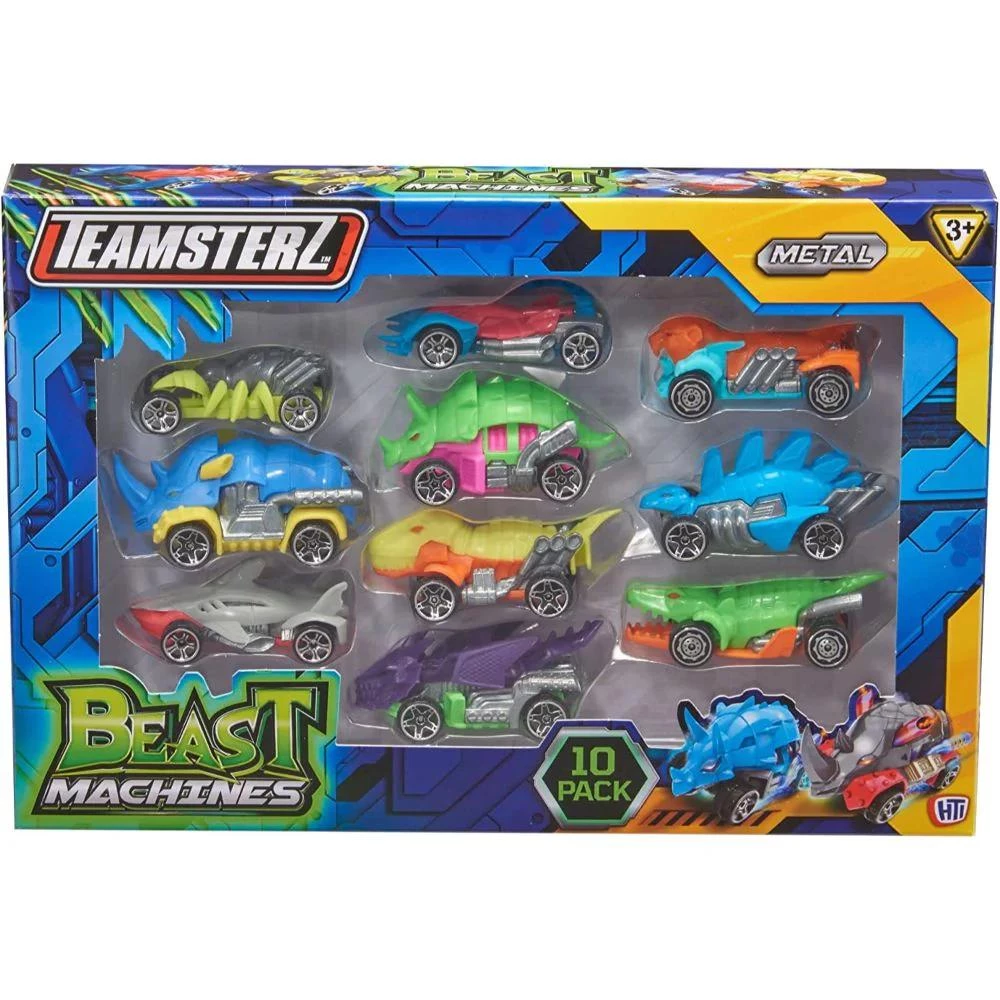 Teamsterz Beast Machine Die-Cast Vehicle 10-Pack