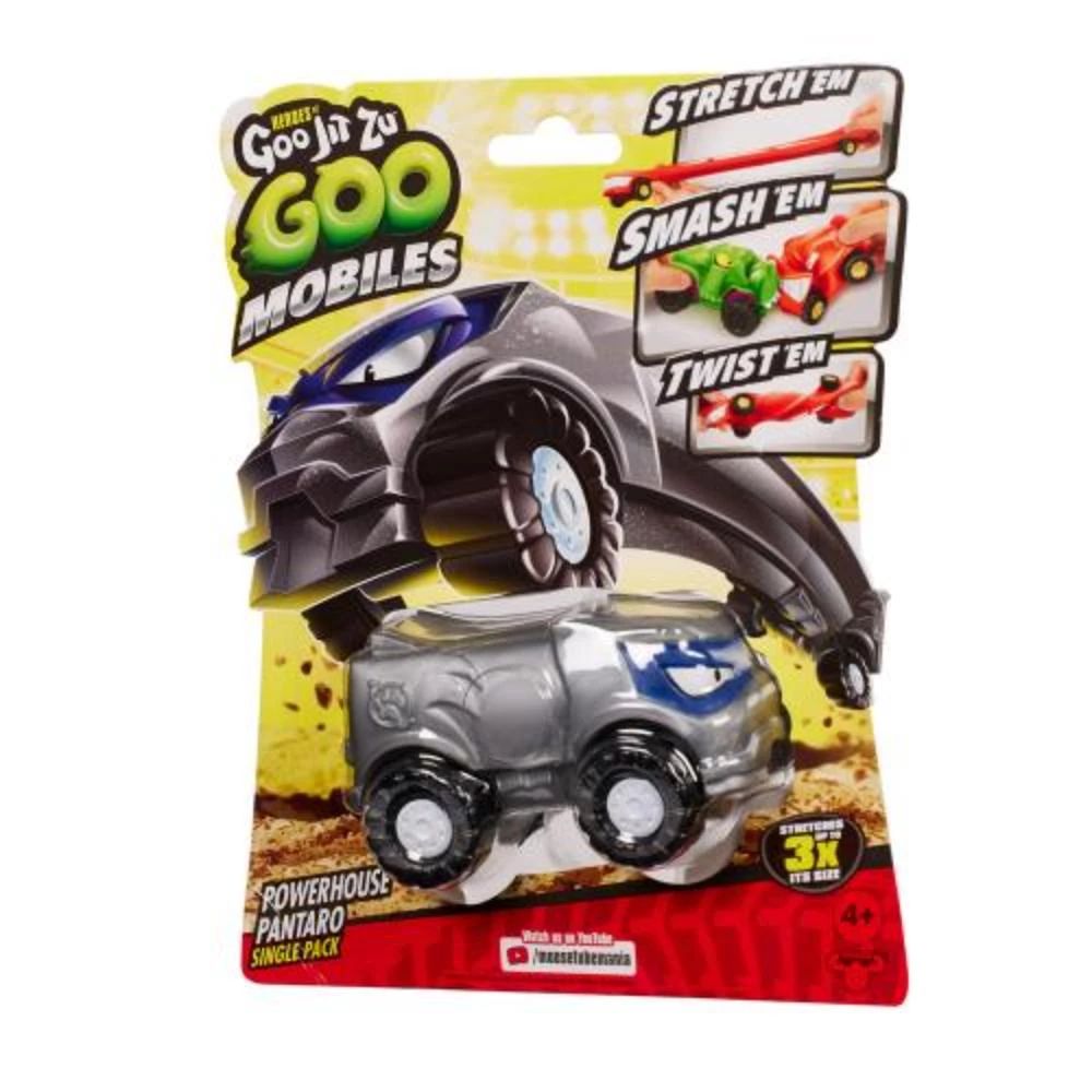 Heroes of Goo Jit Zu Goo Mobiles Single Pack - Powerhouse Pantaro Vehicle & Figure
