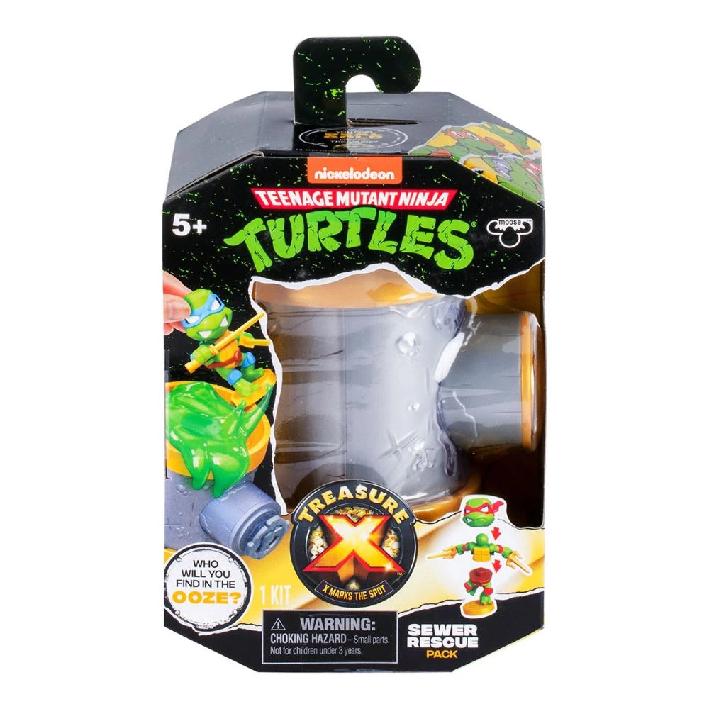 Treasure X Teenage Mutant Ninja Turtles Single Pack - 6-Pack CDU Surprise Figures