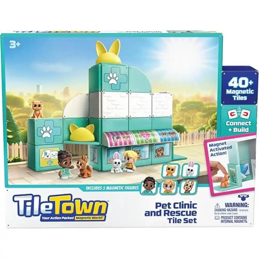 Tile Town Pet Clinic & Rescue Tile Set