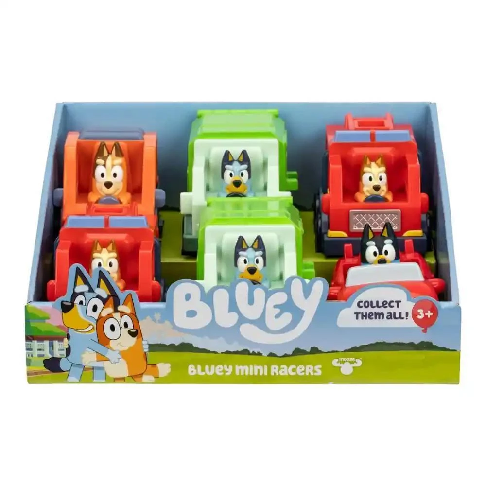Bluey Series 12 Mini Racers Single Pack CDU