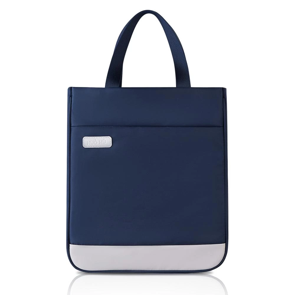 Nohoo School Hand Bag for Kids - Blue - Water-Resistant Tutorial & Activity Tote by SAMBOX