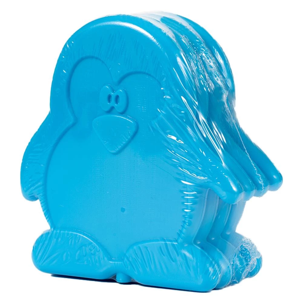 Eazy Kids Ice Packs - Set of 4 Reusable Slim Gel Freezer Blocks for Lunch Bags - Blue