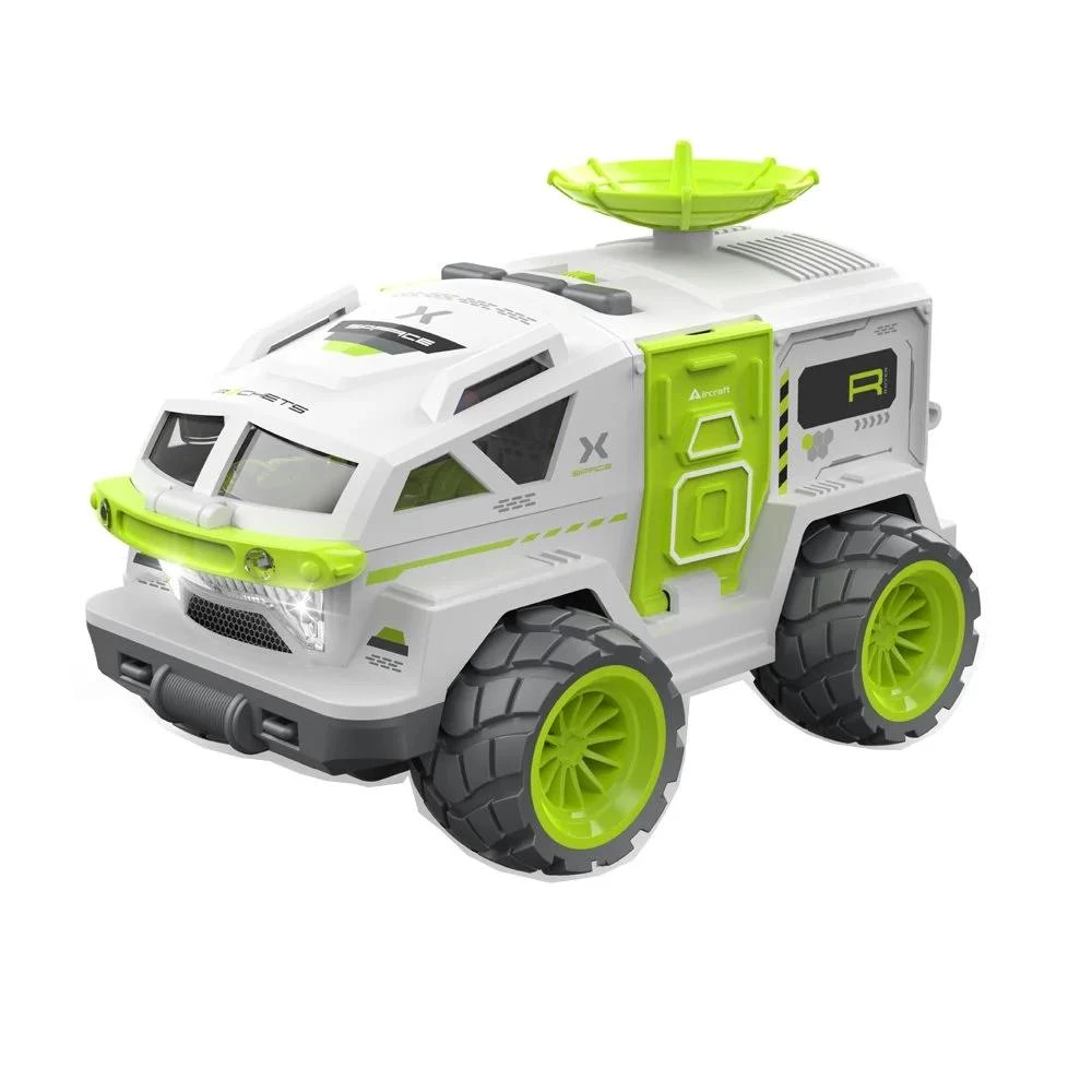 Space Explorer Rover Toy - Lights, Sounds, Opening Windshield & Radar - Includes Figure - Ages 3+