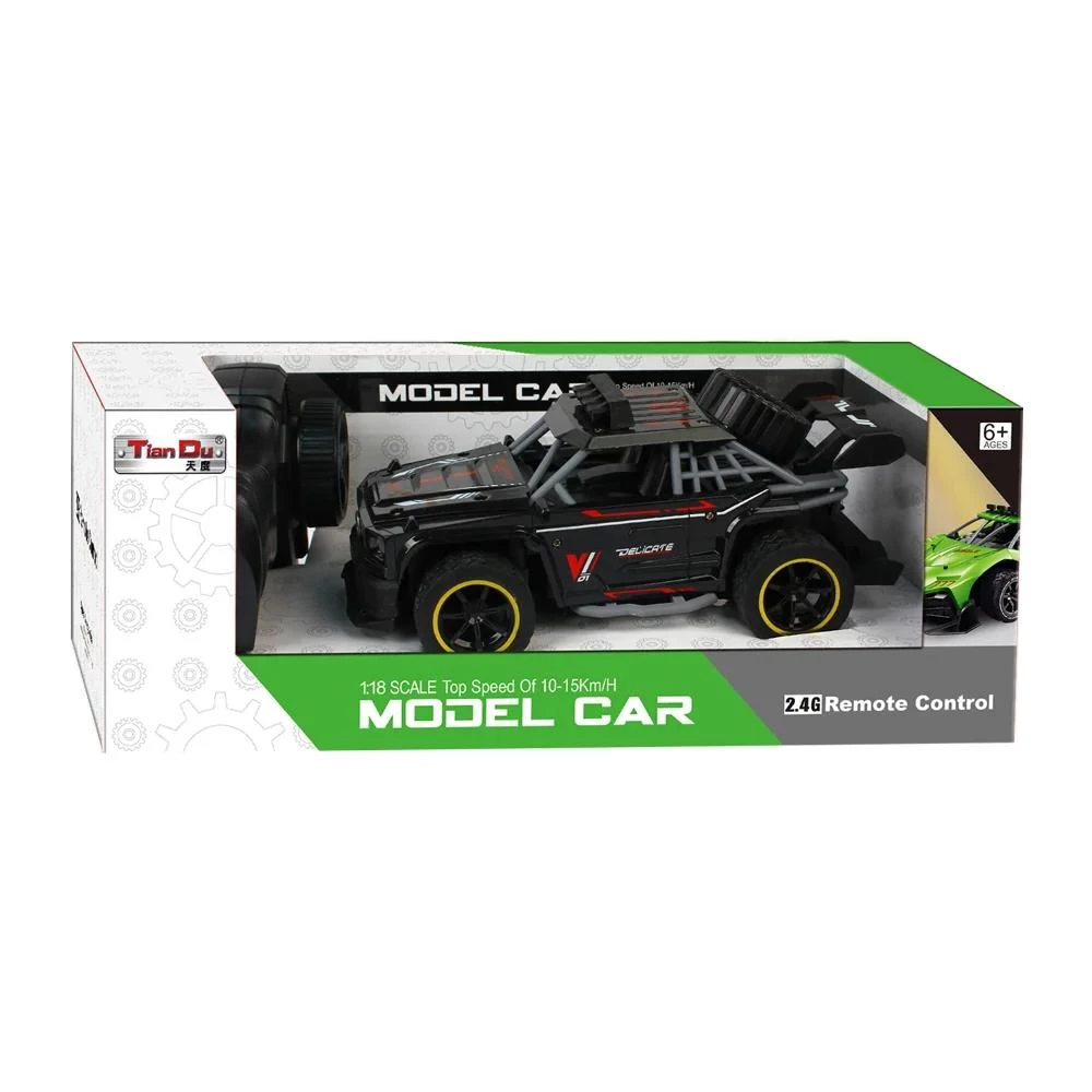 2.4GHz 1:18 RC Mercedes-Benz Big G - High-Speed Car with 4CH Gun Remote - Assorted Colors