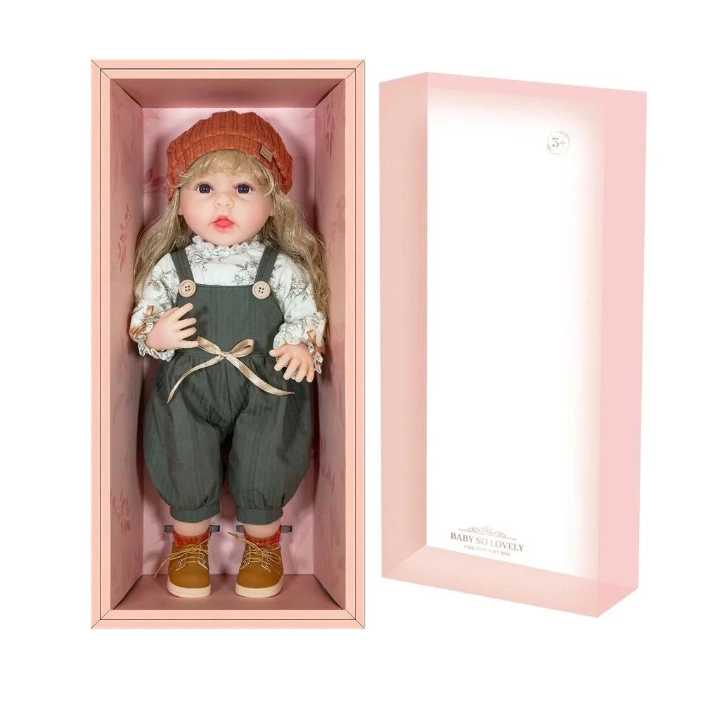 21 Inch Lovely Baby Doll - Realistic Simulation Doll with Maillard Color System