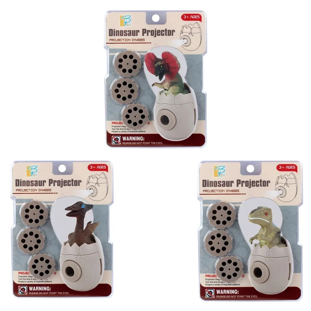 Dinosaur Projector with 3 Projection Discs - Interactive Dino Learning Toy