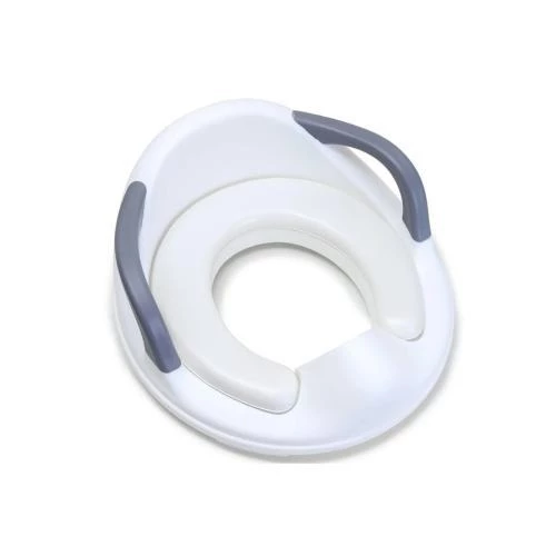 Eazy Kids Cushioned Potty Training Seat -White | Soft Non-Slip Toilet Trainer by SAMBOX