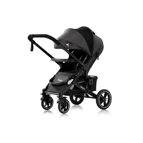 Teknum Reversible Moon Walk Luxury Stroller -Black