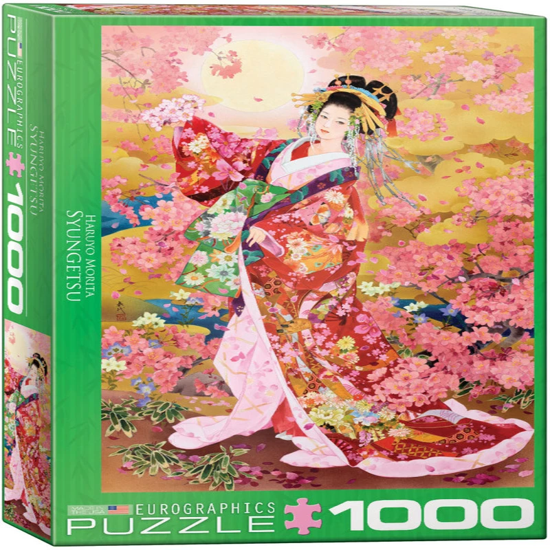 EuroGraphics Syungetsu by Haruyo Morita 1000-Piece Puzzle  Beautiful Japanese Art Puzzle