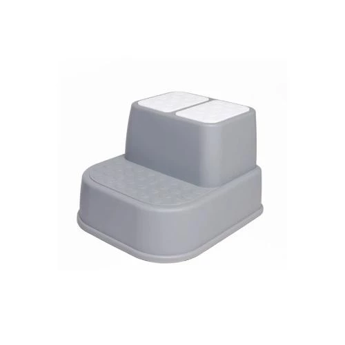Eazy Kids Dual Height Step Stool for Toddlers -Grey