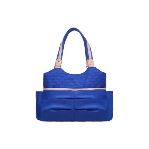 Sunveno Fashion Diaper Tote Bag -Blue Stylish Maternity Organizer with 11 Pockets by SAMBOX