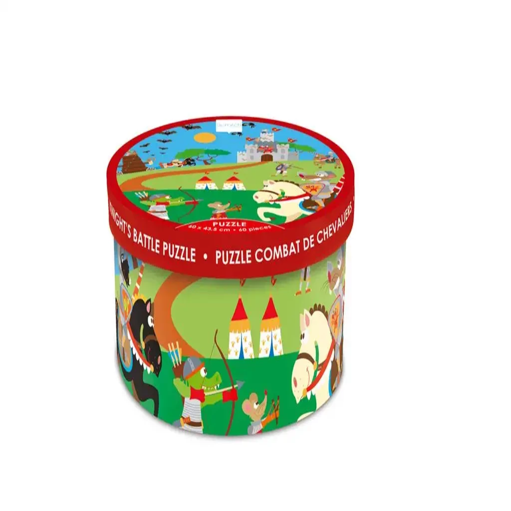 Scratch Europe Puzzle Knight's Battle 60 Pieces