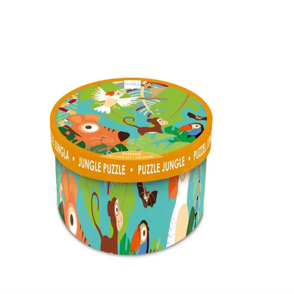 Scratch Europe Puzzle Jungle 100 pieces