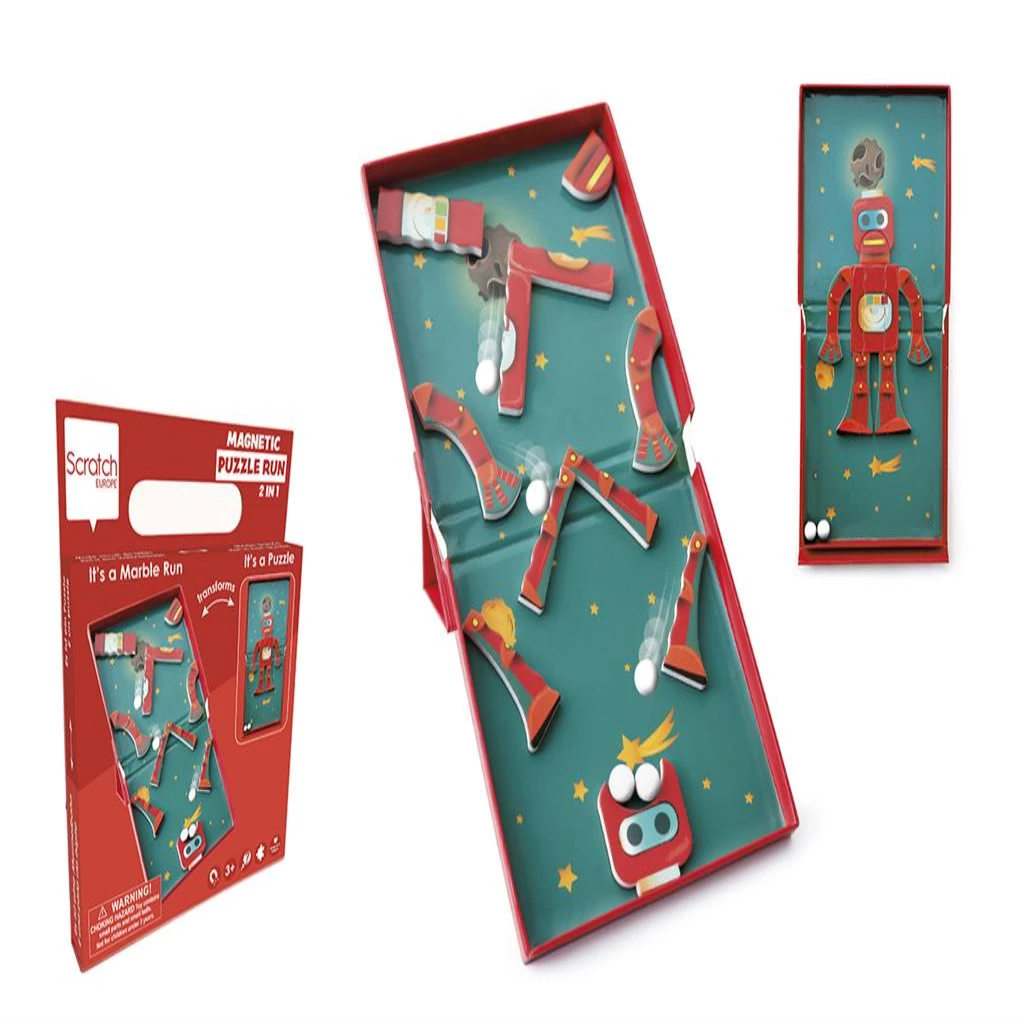 Magnetic Puzzle Run - Robot 11Pcs