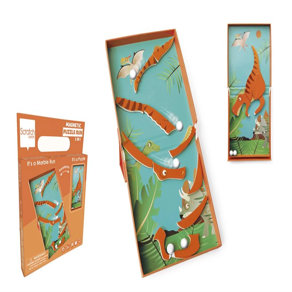Magnetic Puzzle Run - Dino 11Pcs