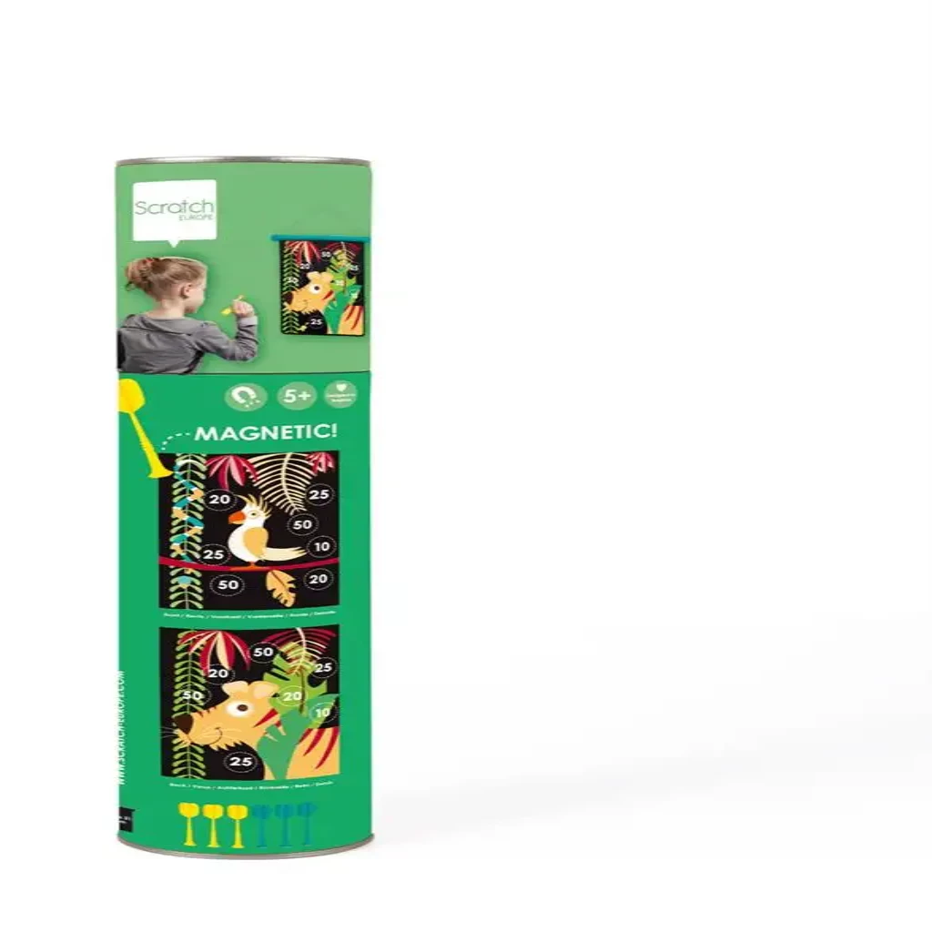 Scratch Europe Magnetic Darts Medium Tropical Jungle