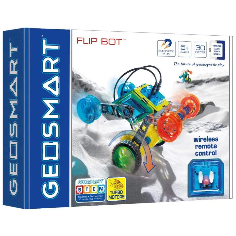 Flip Bot by GeoSmart  GeoMagnetic Vehicles and STEM-Focused Magnetic Construction Set