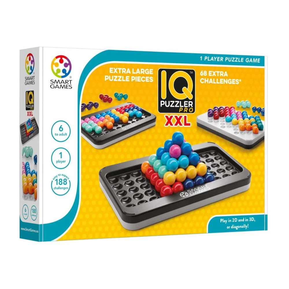IQ-Puzzler Pro XXL - Ultimate Brain Teaser Puzzle for Advanced Problem-Solving and Logic