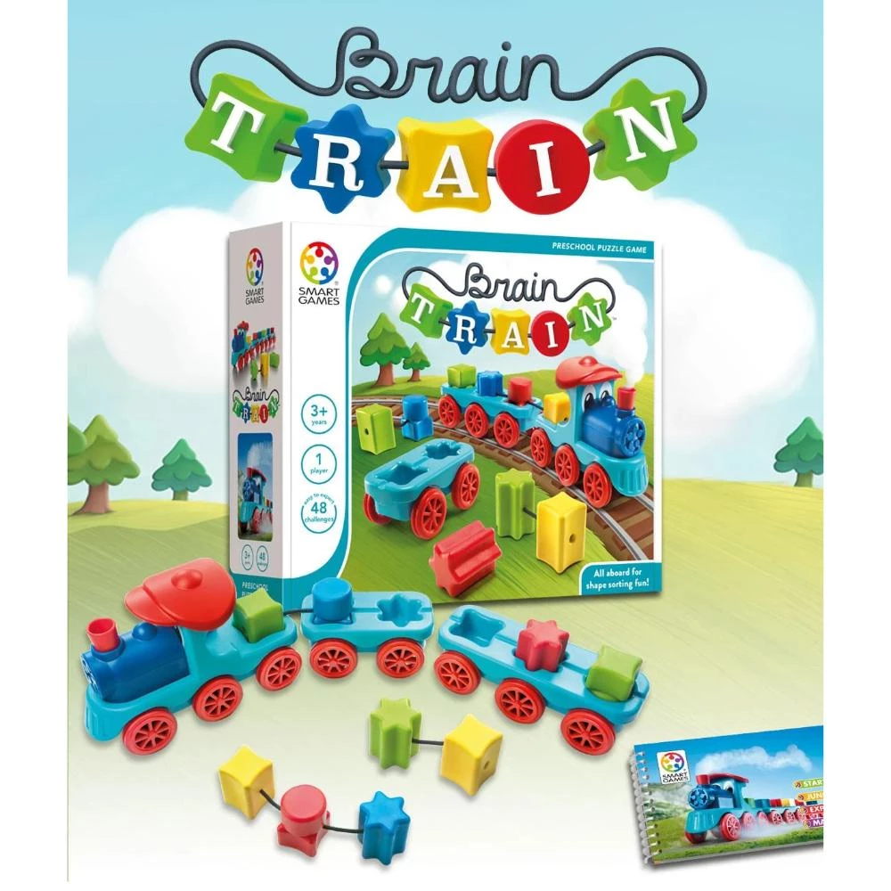 Brain Train by Smart Games - Educational Puzzle Game for Kids