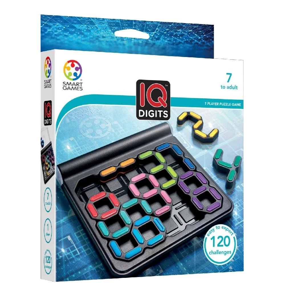 IQ Digits by SmartGames - Fun Math and Logic Puzzle Game