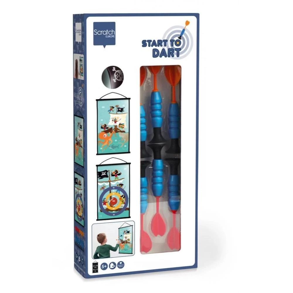 Start to Dart - Pirate Magnetic Dart Game for Kids

