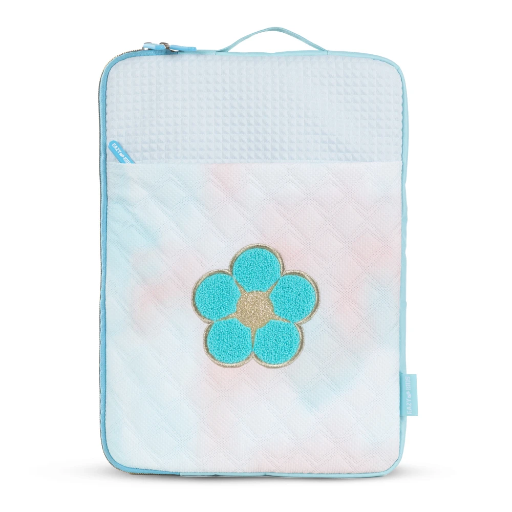 Eazy Kids Laptop & Tablet Sleeve - Daisy Flower Green Design
