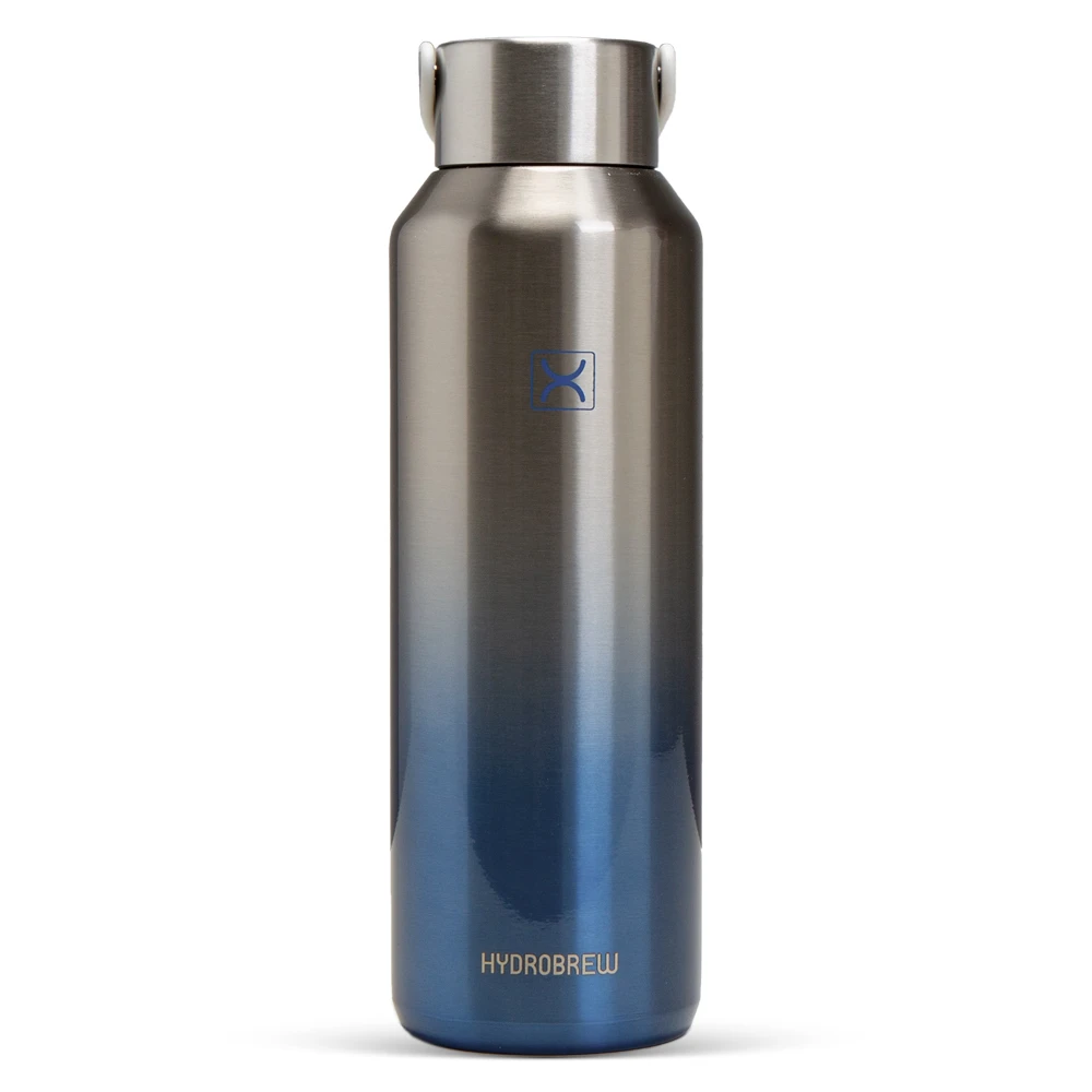 Hydrobrew Vacuum Insulated Water Bottle 710ml - Silver