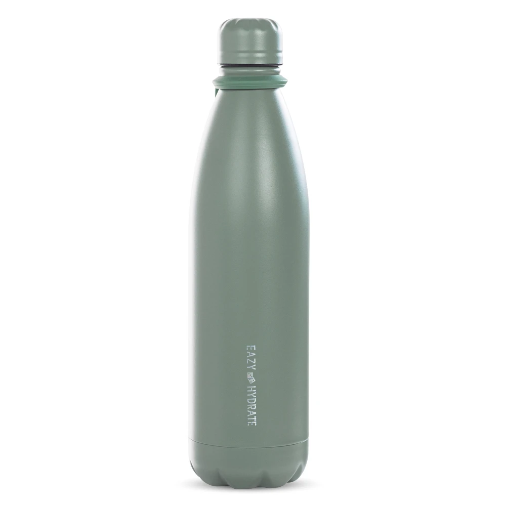 Eazy Kids Steel Water Bottle 1L - Green