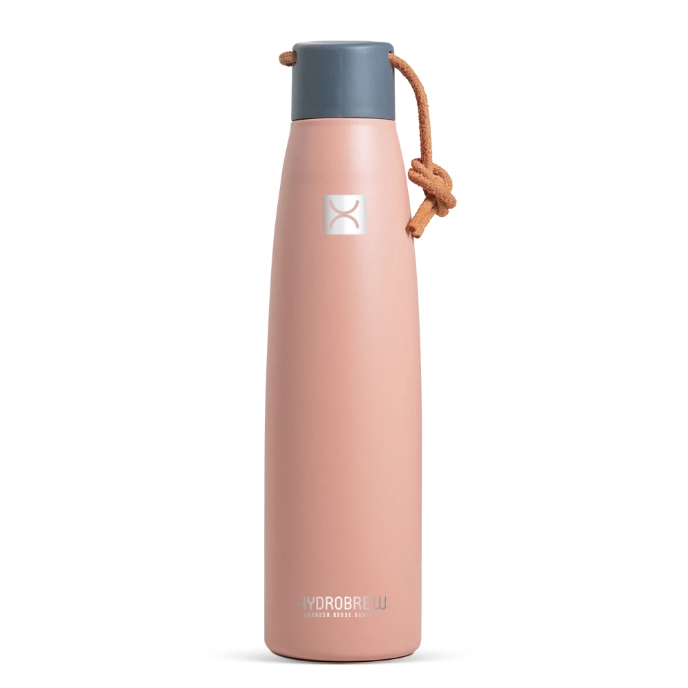 Hydrobrew Vacuum Insulated Water Bottle 500ml - Pink