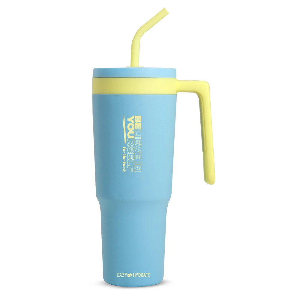 Eazy Kids Be You Bottle Tumbler 1200ml - Blue