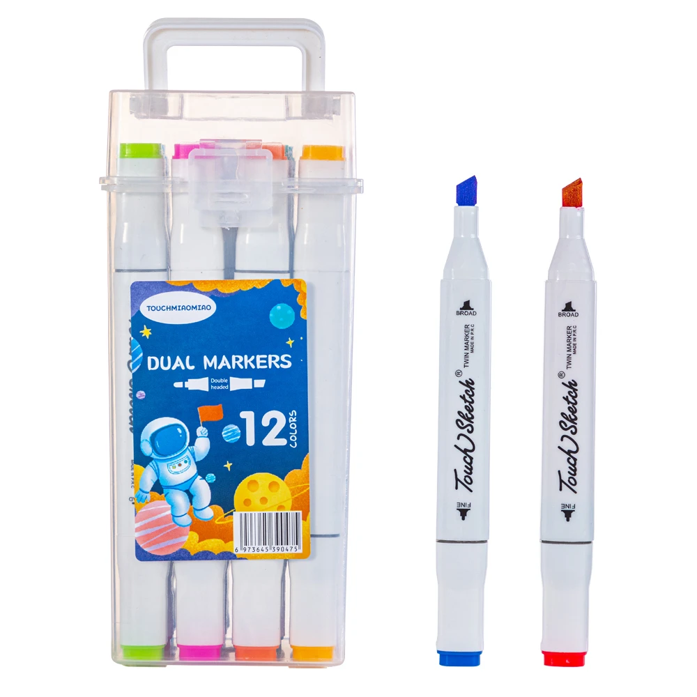 Eazy Kids 12-Piece Dual Markers Set
